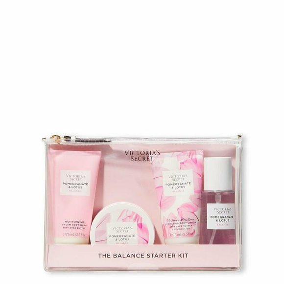 Victoria's Secret Other - Victoria's Secret Body Care Relax Starter Kit Pomegranate & Lotus NEW IN BOX